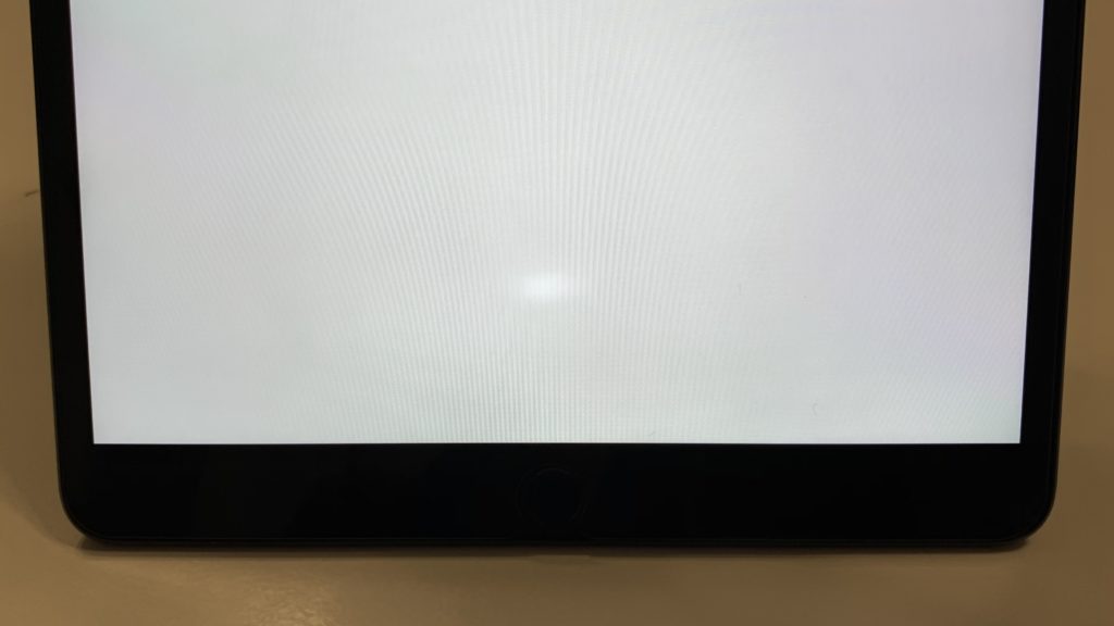 考察】iPad Air 3 にて発生する液晶のホワイトスポット(輝度ムラ 